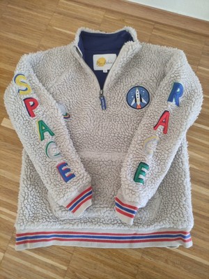 Cooler Fleece Pullover Boden Space Race Größe 152