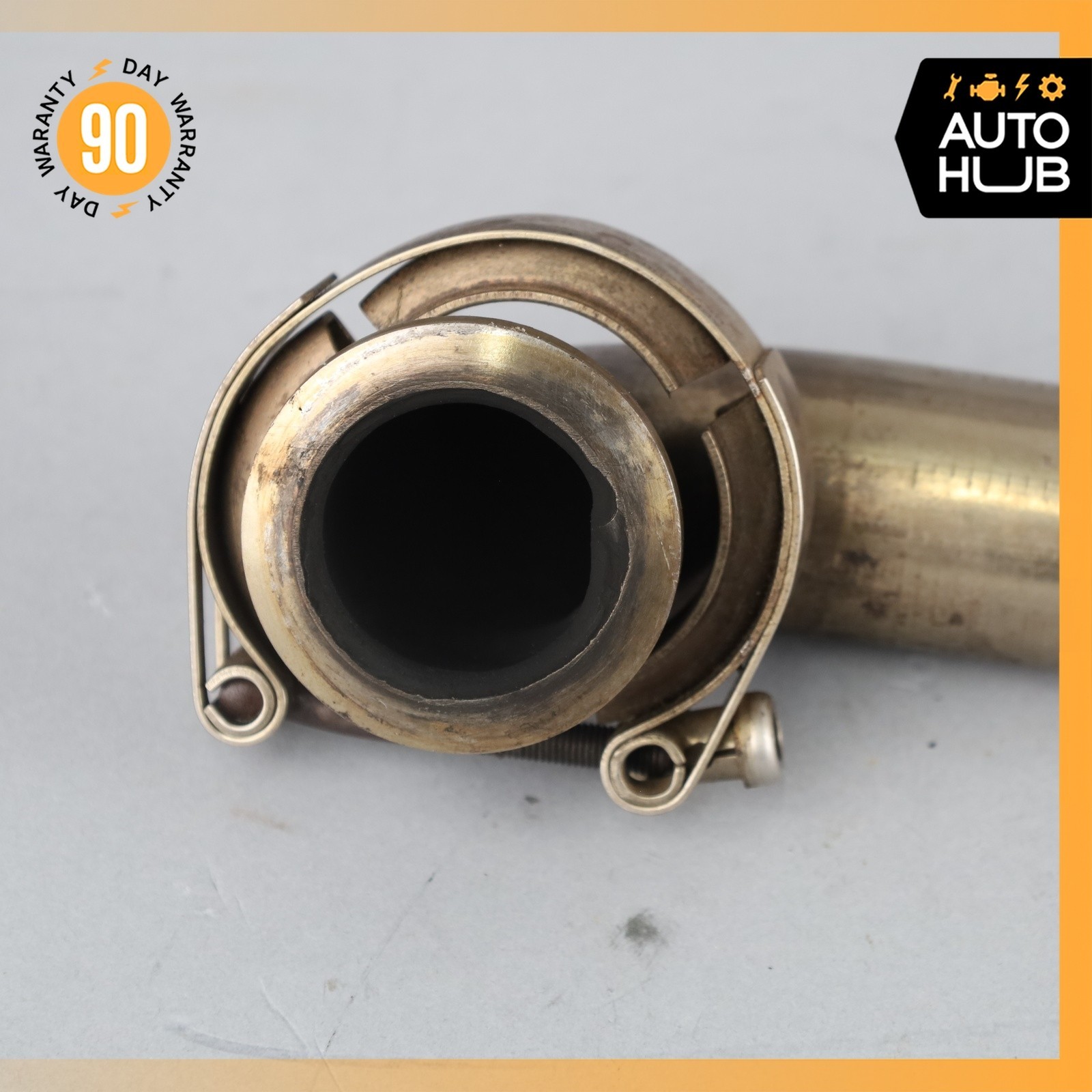 00-02 Bentley Arnage Turbo Bypass Exhaust Pipe PJ55227PB OEM 42k