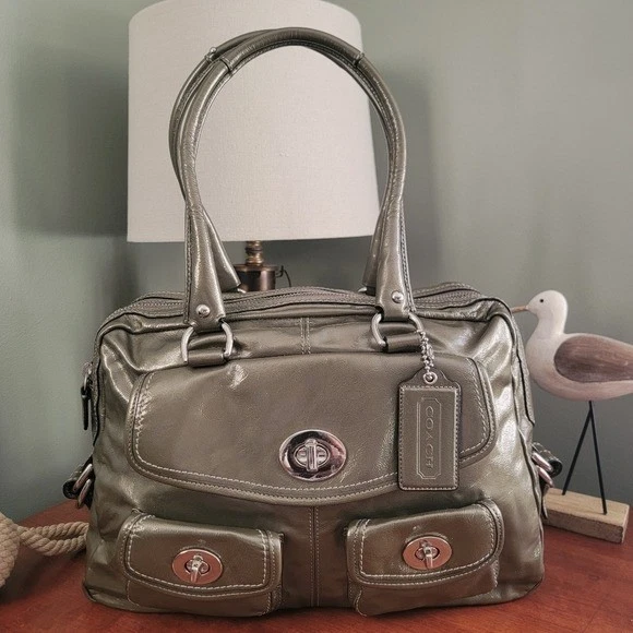 Coach Legacy Zip Satchel/Top Handle Bag Handbags & Bags for Women