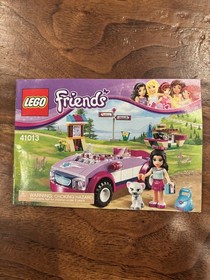 LEGO Friends: Emma's Sports Car (41013) Complete Set With Instructions , 2013