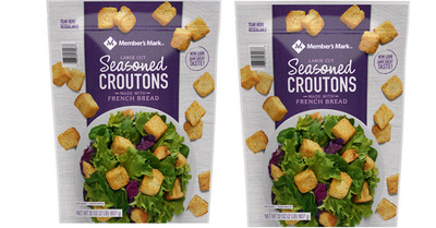 2 PACK Member'S Mark Seasoned Croutons (32 Oz.) FREE SHIPPING