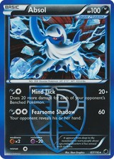 Damaged Absol - 67/116 - Holo Rare Pokemon Plasma Freeze on eBay