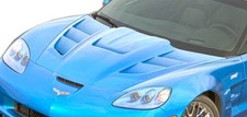 For 2005-2013 Corvette C6 Duraflex Zr Edition 2 Hood - 1 Piece For 2005-2013 Corvette C6 Duraflex Zr Edition 2 Hood - 1 Piece