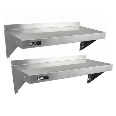 Gewerbe Gastronomie Küche Wandregal Metallregal 1000 mm Edelstahl Regale