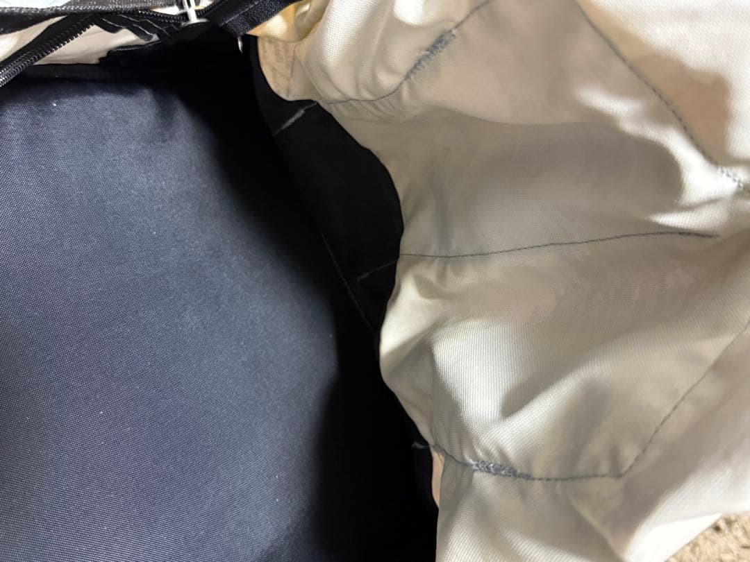 Supreme North Face Backpack Map Pattern Used Leat… - image 4