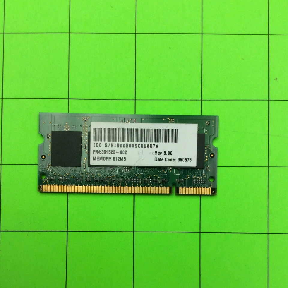 Samsung M470T6554BZ3-CCC 361523-002 512MB PC2-3200S Random Access Memory RAM - Image 3 of 3