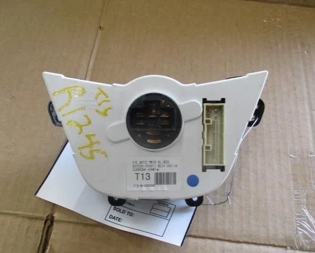 2012-2017 Hyundai Veloster Manual Temperature A/C Heater Climate Control OEM Foto 2 de 3
