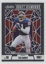 2024 Panini Absolute Draft Diamonds Tiki Barber #DD-TBR 1jj7