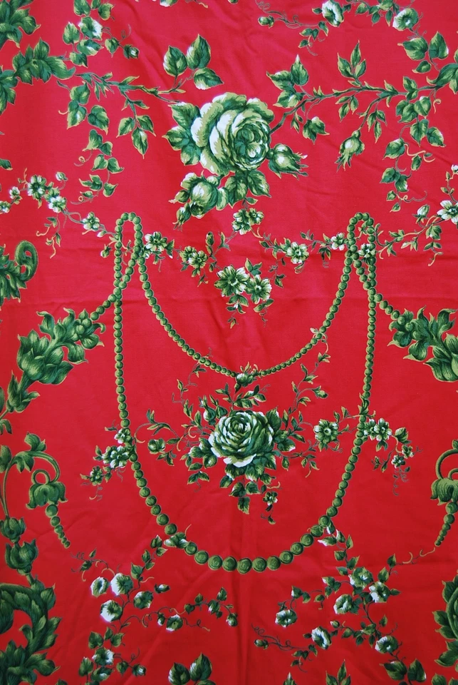 ROMANEX DE BOUSSAC Coupon de tissu Ancienne tenture Laurent Steve "Montespan" - Photo 3/4