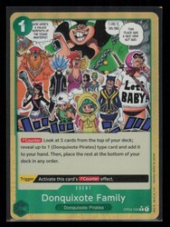 Donquixote Family OP04-036 Common Kingdoms of Intrigue One Piece TCG