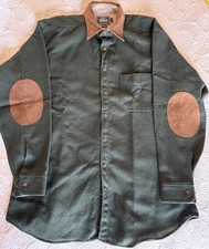 Woolrich Vintage Flannel Shirt Made In USA Men’s Large Wool Lather