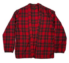 KAPITAL Wool Tartan Kakashi Shirt Jacket Red ...
