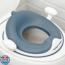 Todays Kids Anti-Slip Baby Training Toilet Seat for Toddlers - Comfortable an
