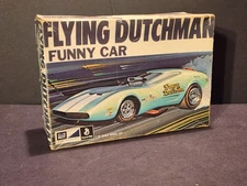 MPC Flying Dutchman Funny Car - Near Mint, Sealed inside, Missing Glass, #1-0751