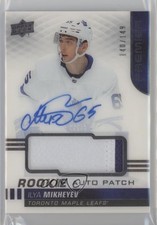 2019 Upper Deck Premier Acetate Rookie /149 Ilya Mikheyev #AR-IM Patch Auto 0c3
