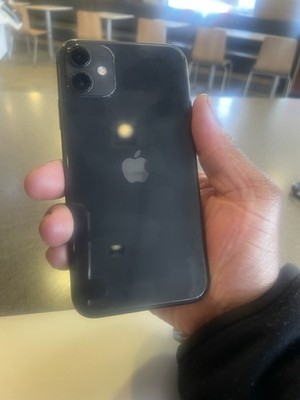 Apple iPhone 11 Black Bar Style Smartphone 128GB For Parts or Not Working