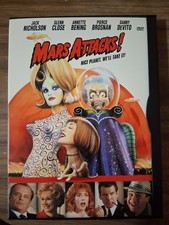 1dvd Tim Burtons Mars Attacks Jack Nicholson Glenn Close