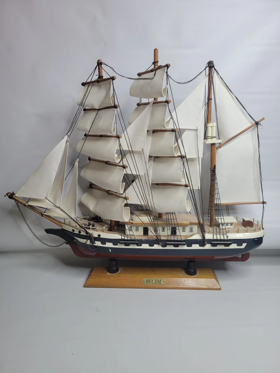 仿古木制帆船模型船| eBay