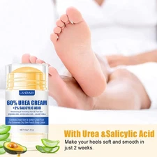 60% Urea Hydrating and Anti-Cracking Foot Cream, Repairs and Relieves Cracking