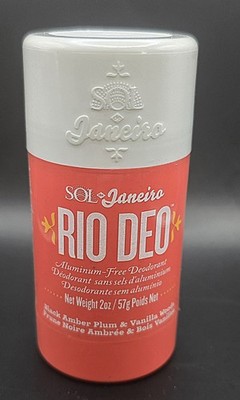 Sol de Janeiro: Rio Deo Aluminum-Free Refillable Deodorant Cheirosa 40, 2 oz NEW