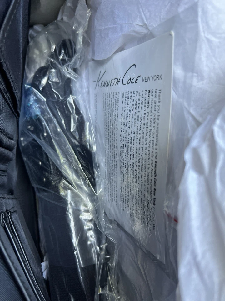 De Colección Kenneth Cole Maletín con Solapa Bolso Mensajero “Una Solapa en la Muñeca” Foto 4 de 4