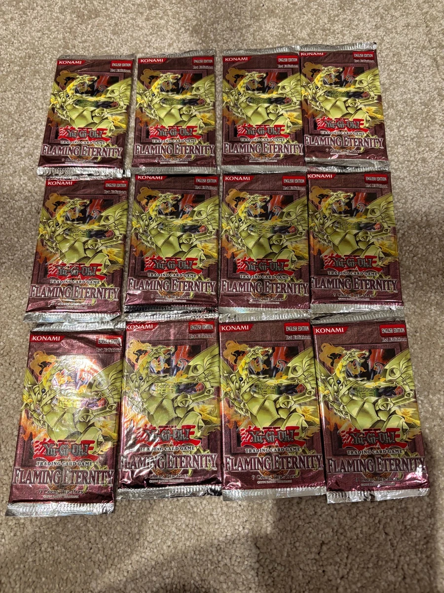 Konami Yu-Gi-Oh! TCG Flaming Eternity Sealed Collectible Card Game