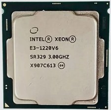 Intel Xeon E3-1220 V6 LGA1151 CPU Processor SR329 3.0GHz Quad Core 72W 8MB