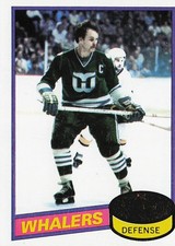 1980-81 Topps #198 Rick Ley Hartford Whalers