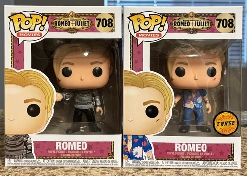 Funko Pop! Vinyl: Romeo & Juliet Romeo Common & Chase Bundle #708