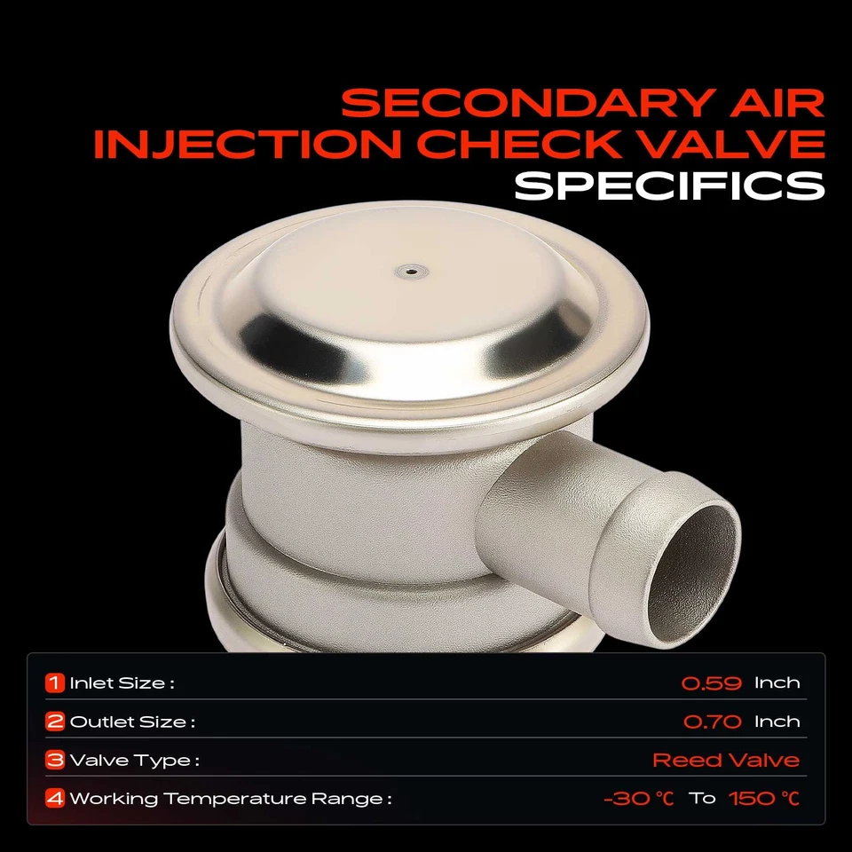 1x Nueva válvula de retención de inyección de aire secundaria para Land Rover Range Rover Discovery Foto 4 de 4