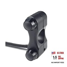 ATV Motorcycle Waterproof Handlebar Switch Push Button Switch 7/8 22mm