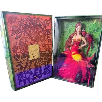 2008 The Scarlet Macaw Doll Gold Label Limited Edition L9659 NRFB~6700 