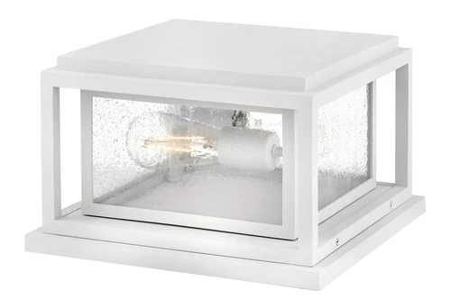 Hinkley Lighting 1008 Republic 120v 2 Light 8" Tall Coastal - White - Picture 1 of 12