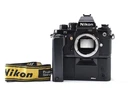 Nikon F3P Press 35mm SLR Film Camera Body w/ MD-4 Motor Drive [Exc] #3021858