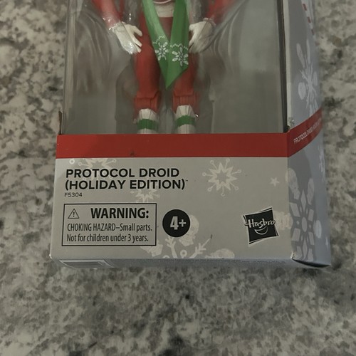 Figura Navidad Star Wars Black Series Holiday Edition Protocol Droid C-3PO 6" - Imagen 3 de 6
