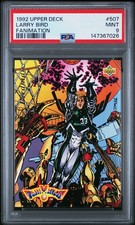 1992 UD FANIMATION #507 LARRY BIRD PSA 9