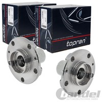 2X Topran Radnabe Vorne Beidseitig Passend FÜR CitroËN Jumper Fiat Ducato