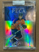 2003-04 topps pristine /59 mike peca refractor sealed #88