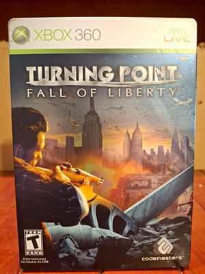 Turning Point: Fall of Liberty Limited Edition Steelbook Xbox 360 (2008) 2-Disc