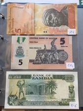 100 Verschiedene Bankfrische M&uuml;nzscheine Aus Zahlreicher L&auml;nder