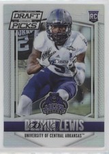2015 Panini Prizm Collegiate Draft Picks Silver Prizm Dezmin Lewis #177 07rd
