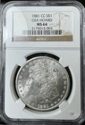 1881-CC Morgan Silver Dollar $1 Carson City, NGC MS 64 #13003