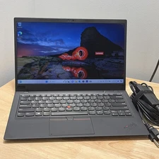 ThinkPad X1 Carbon 6th Gen Core  i5-8250U 1.6Ghz 8GB 500GB SSD WCam WiFi  W11P