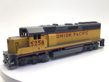 HO Scale Union Pacific Locomotive 5256 Rails Not Included-Has Working Lights