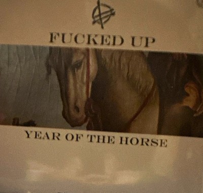 Fucked Up Year of the Horse Vinyl LP Record Tank Crimes Rock Cardboard Sleeve