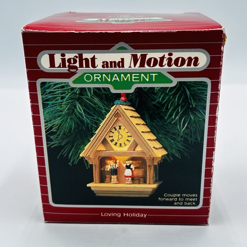 Hallmark Magic 1987 Loving Holiday Light & Motion Ornament OVP sehr guter Zustand - Bild 1 von 10