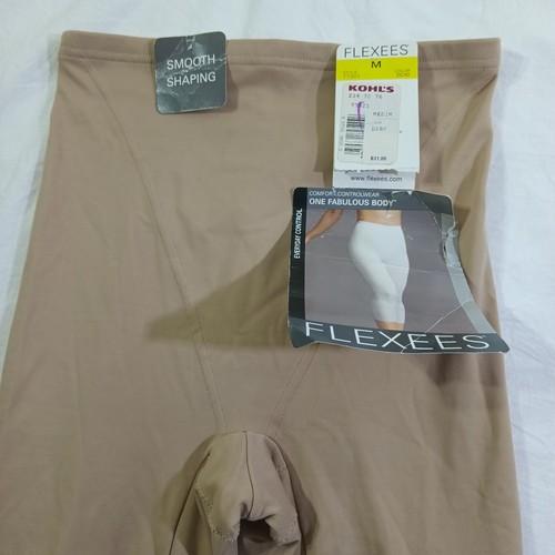 Flexees 7731 Beige One Fabulous Body Everyday Control Size Medium New - Picture 4 of 5
