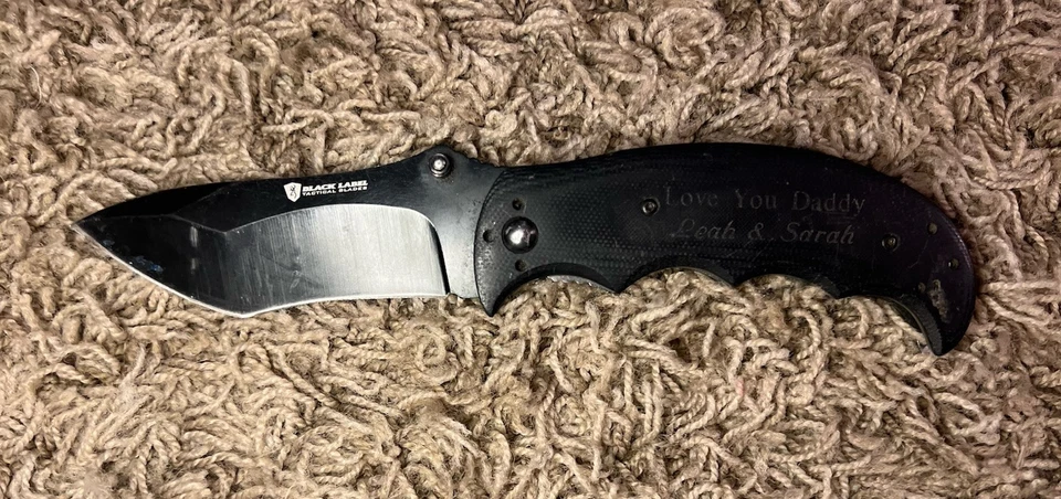 Browning 320124BL Black Label Pandemonium Tactical Folding Knife Read - Image 4 of 4