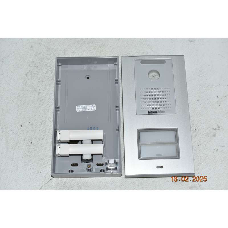 AV1878/22 Bitron T Line Video Push Button 2 Keys for sale online