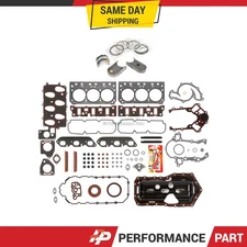Full Gasket Set Bearings Rings Fit 96-02 Pontiac Chevrolet 3.8L OHV